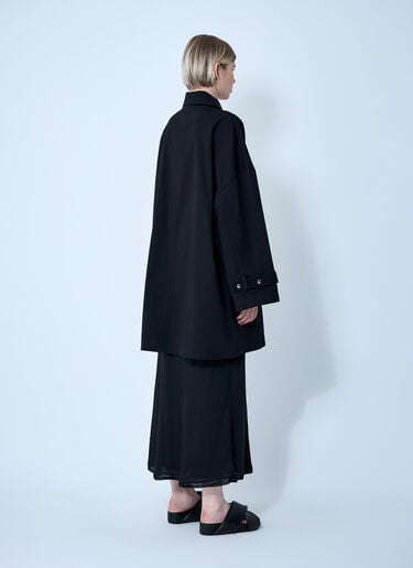 TOTEME Oversized Trench Jacket Black tot0261062