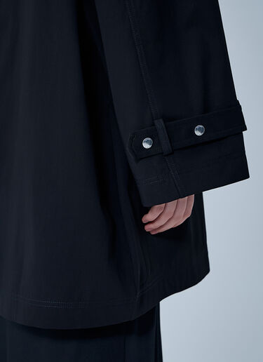 TOTEME Oversized Trench Jacket Black tot0261062