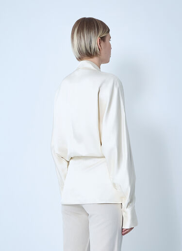 Wrap Shirt TOTEME Wrap Shirt Beige tot0261069