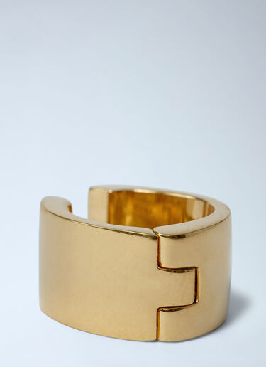 TOTEME Signature Hoop Earrings Gold tot0261074