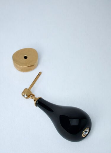 TOTEME Onyx Drop Earrings Black tot0261082