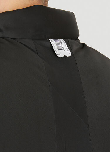 PROTOTYPES Tie Puffer Sleeveless Jacket Black typ0350001