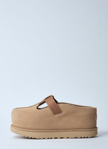 UGG Suede Goldenstar Hi Clogs Sand ugg0260006