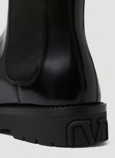 Valentino Beatle Camden 切尔西靴 黑色 val0149026