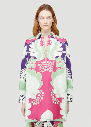 Valentino Printed Shirt Purple val0243009