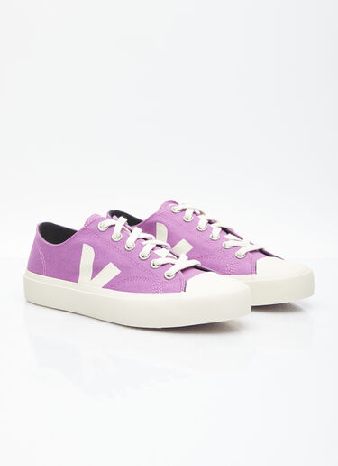 Veja 와타 II 로우 캔버스 스니커즈 퍼플 vej0254002