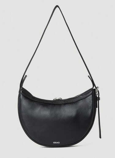 La Medusa Small Repeat Crossbody Bag Versace La Medusa Small Repeat Crossbody Bag Black ver0152033