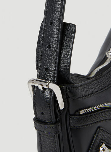 Versace La Medusa Small Repeat Crossbody Bag Black ver0152033