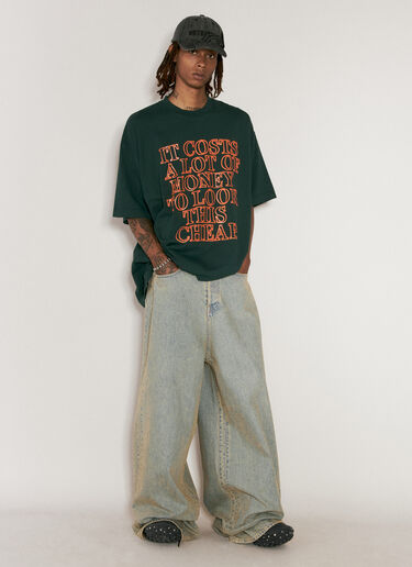 Very Expensive T-Shirt VETEMENTS Very Expensive T-Shirt Green vet0156008