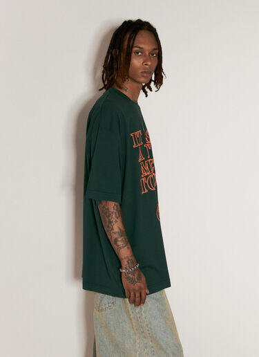 Very Expensive T-Shirt VETEMENTS Very Expensive T-Shirt Green vet0156008