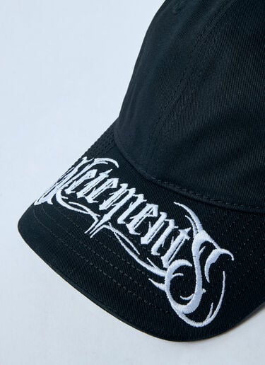 금속 로고 베이스볼 캡 Vetements 금속 로고 베이스볼 캡 블랙 vet0160009