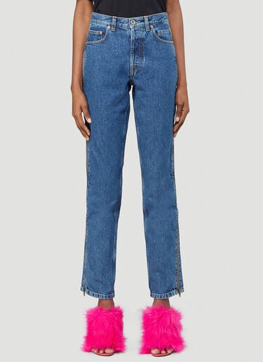 Side-Zip Jeans Vetements Side-Zip Jeans Blue vet0240023