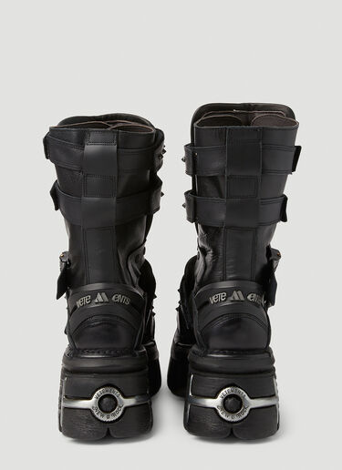VETEMENTS x Newrock Gamer 靴子 黑色 vet0351002