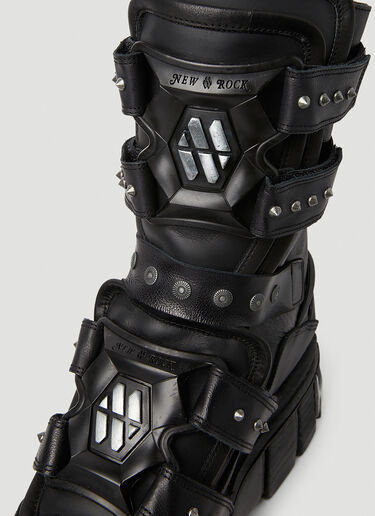 VETEMENTS x Newrock Gamer 靴子 黑色 vet0351002