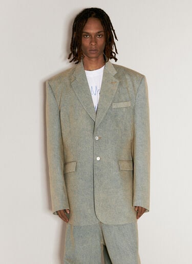 牛仔精裁西装外套 VETEMENTS 牛仔精裁西装外套 蓝色 vet0356001