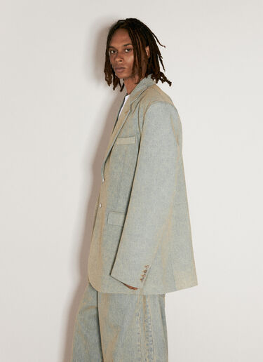 VETEMENTS 牛仔精裁西装外套  蓝色 vet0356001