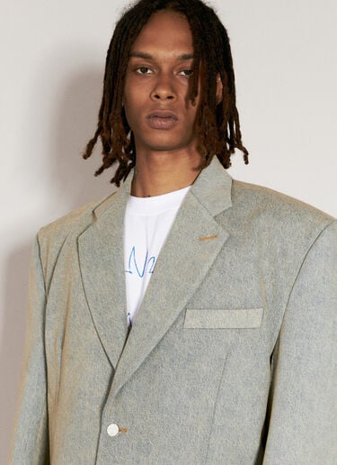牛仔精裁西装外套 VETEMENTS 牛仔精裁西装外套 蓝色 vet0356001