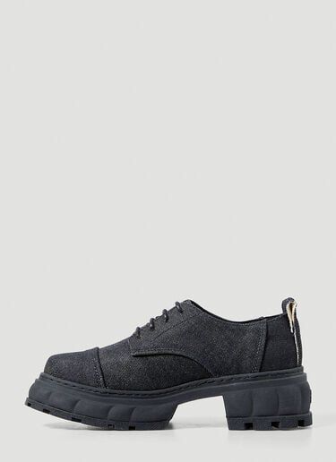 x LN-CC Alter Denim Shoes Virón x LN-CC Alter Denim Shoes Black vir0350002