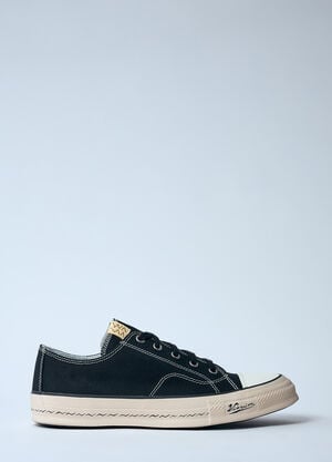 Visvim 스캐그웨이 로우탑 스니커즈  블랙 vis0158001