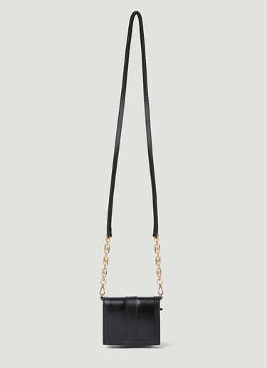 Greca Motif Chain Wallet Versace Greca Motif Chain Wallet Black vrs0251046