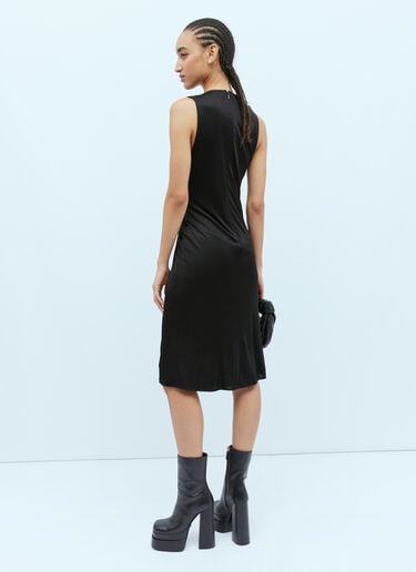 美杜莎垂顺中长连衣裙 Versace 美杜莎垂顺中长连衣裙 黑色 vrs0253009