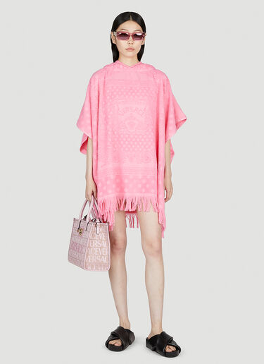 Versace 타월 자카드 커버업 핑크 vrs0253018