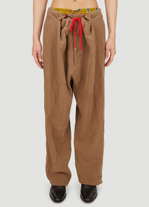 Vivienne Westwood Wreck Pants Brown vvw0152011