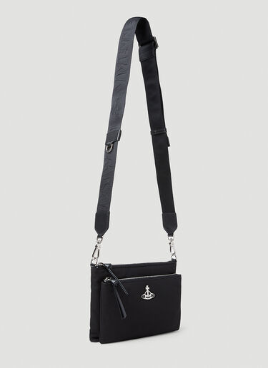 Vivienne Westwood 페니 DB 크로스바디 백 블랙 vvw0153016