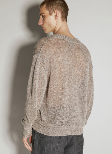 Alex V领针织衫 Vivienne Westwood Alex V领针织衫 米 vvw0156007