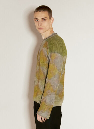 아가일 니트 스웨터 Vivienne Westwood 아가일 니트 스웨터 그레이 vvw0156009