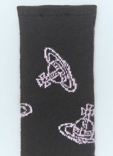 Fingerless Orb Gloves Vivienne Westwood Fingerless Orb Gloves Black vvw0158013