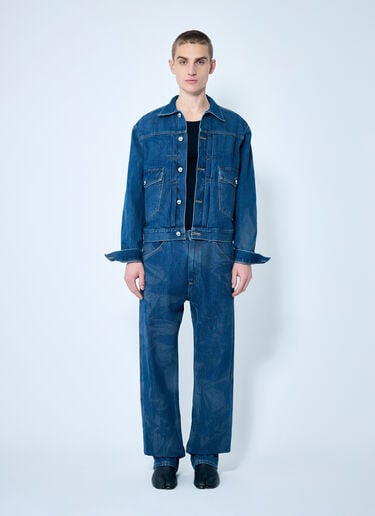 Vivienne Westwood 宽松牛仔裤 蓝色 vvw0159004