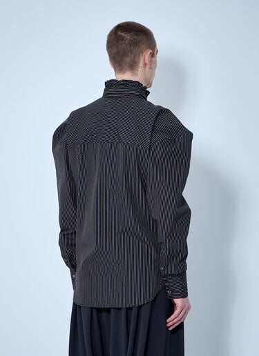 프릴리 풋볼 셔츠 Vivienne Westwood 프릴리 풋볼 셔츠 네이비 vvw0159005