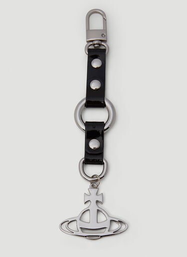 Orb Charm Keyring Vivienne Westwood Orb Charm Keyring Black vvw0249051