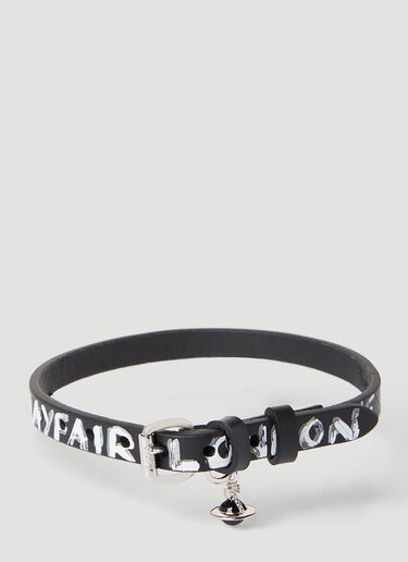 Vivienne Westwood 브리스톨 초커 네크리스 Black vvw0249105
