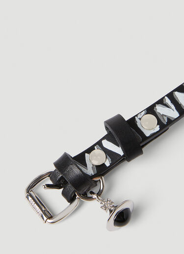 Vivienne Westwood 브리스톨 초커 네크리스 Black vvw0249105