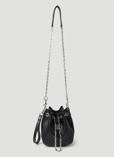 Chrissy 小号单肩桶包 Vivienne Westwood Chrissy 小号单肩桶包 黑色 vvw0250147