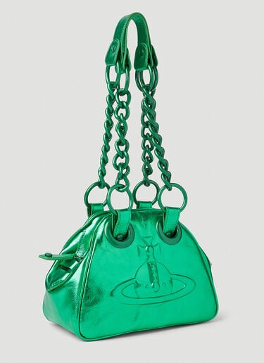 아카이브 오브 체인 숄더백 Vivienne Westwood 아카이브 오브 체인 숄더백 그린 vvw0251031