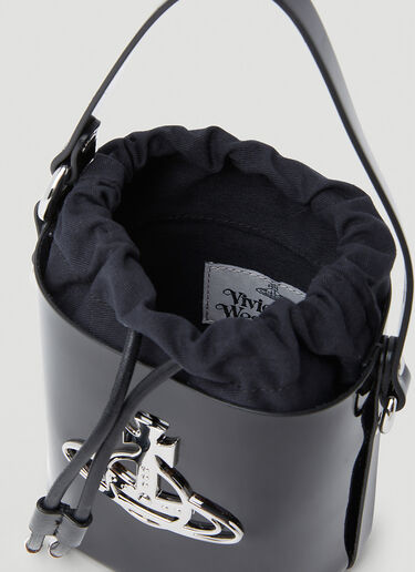 Daisy Drawstring Bucket Bag Vivienne Westwood Daisy Drawstring Bucket Bag Black vvw0253040