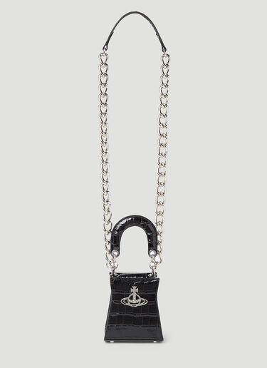 Vivienne Westwood Kelly 小号手提包 黑色 vvw0253041