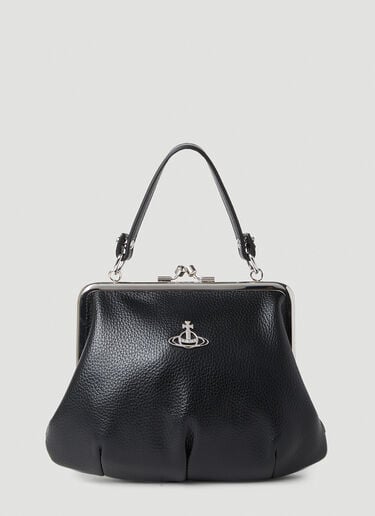 Vivienne Westwood Granny Frame Leather Handbag Black vvw0253042