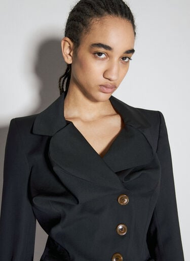Drunken Tailored Blazer Vivienne Westwood Drunken Tailored Blazer Black vvw0254013