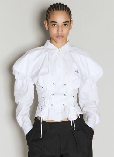 Gexy Shirt Vivienne Westwood Gexy Shirt White vvw0255042