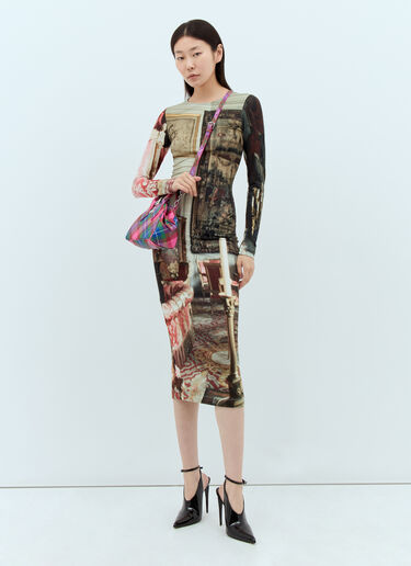 스몰 야스민 핸드백 Vivienne Westwood 스몰 야스민 핸드백 핑크 vvw0257007