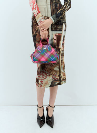 스몰 야스민 핸드백 Vivienne Westwood 스몰 야스민 핸드백 핑크 vvw0257007