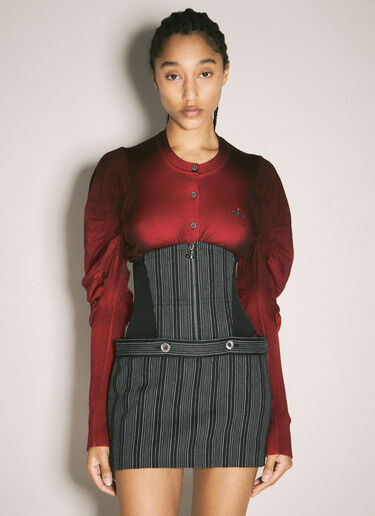 Vivienne Westwood 폼 코르셋 스커트 블랙 vvw0258041