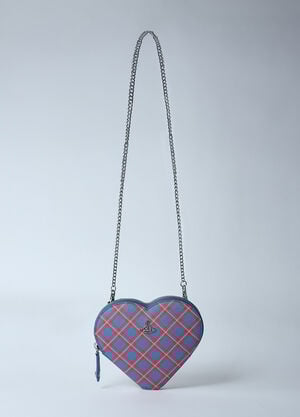 Vivienne Westwood Louise 心形斜挎包  蓝色 vvw0259013