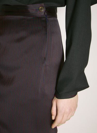 Side Panther 迷你半身裙 Vivienne Westwood Side Panther 迷你半身裙 紫色 vvw0259038
