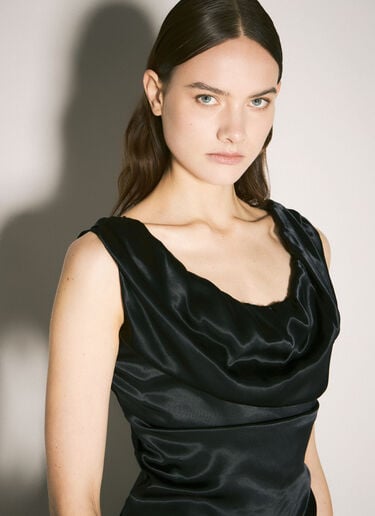 롱 지니 펜슬 원피스 Vivienne Westwood 롱 지니 펜슬 원피스 블랙 vvw0259040