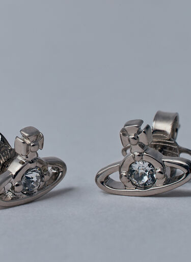 Nano 单石耳钉 Vivienne Westwood Nano 单石耳钉 银色 vvw0260043